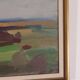 Paysage abstrait/cubiste par Gösta Stawåsen
