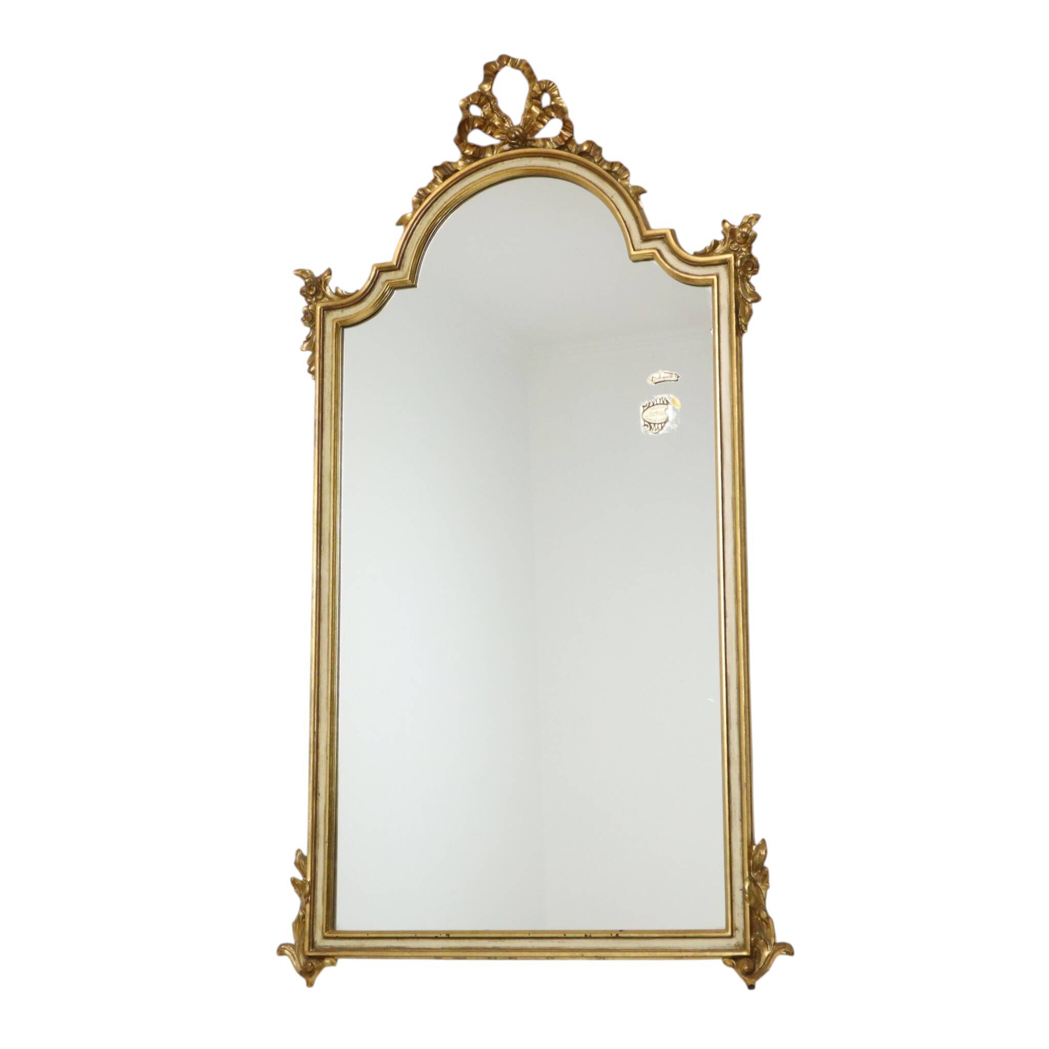 Baroque Style Deknudt Gold Leaf Mirror Classic Design 108cm