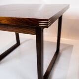 Side tables in rosewood of danish design from the 1960s