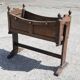 Antique cradle planter