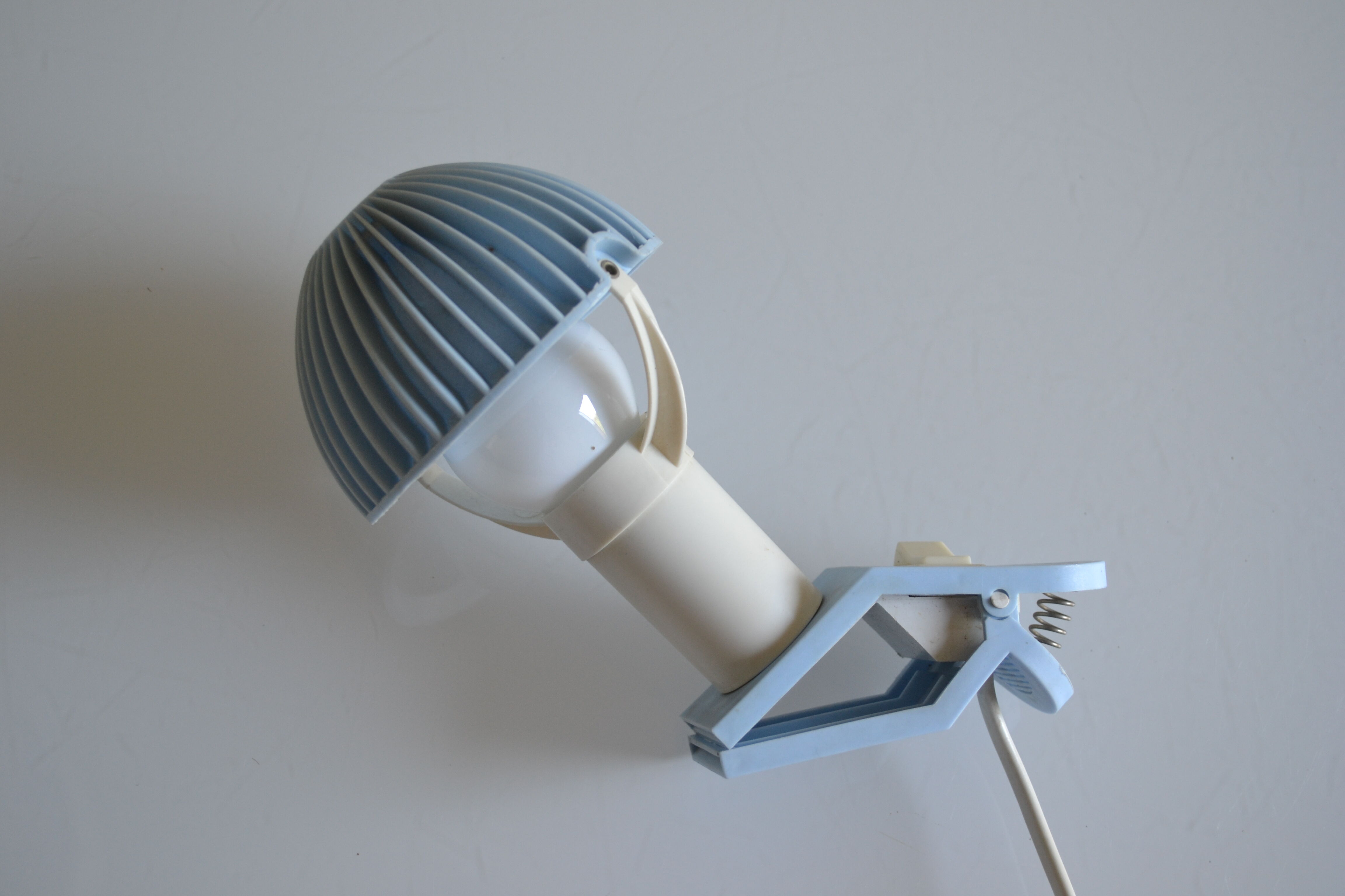 Spot lamp with mushroom clip sarlam years 80