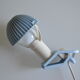 Spot lamp with mushroom clip sarlam years 80