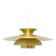 Large gold lamp, Denmark 1970s
