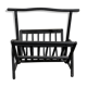 Rattan newspaper holder