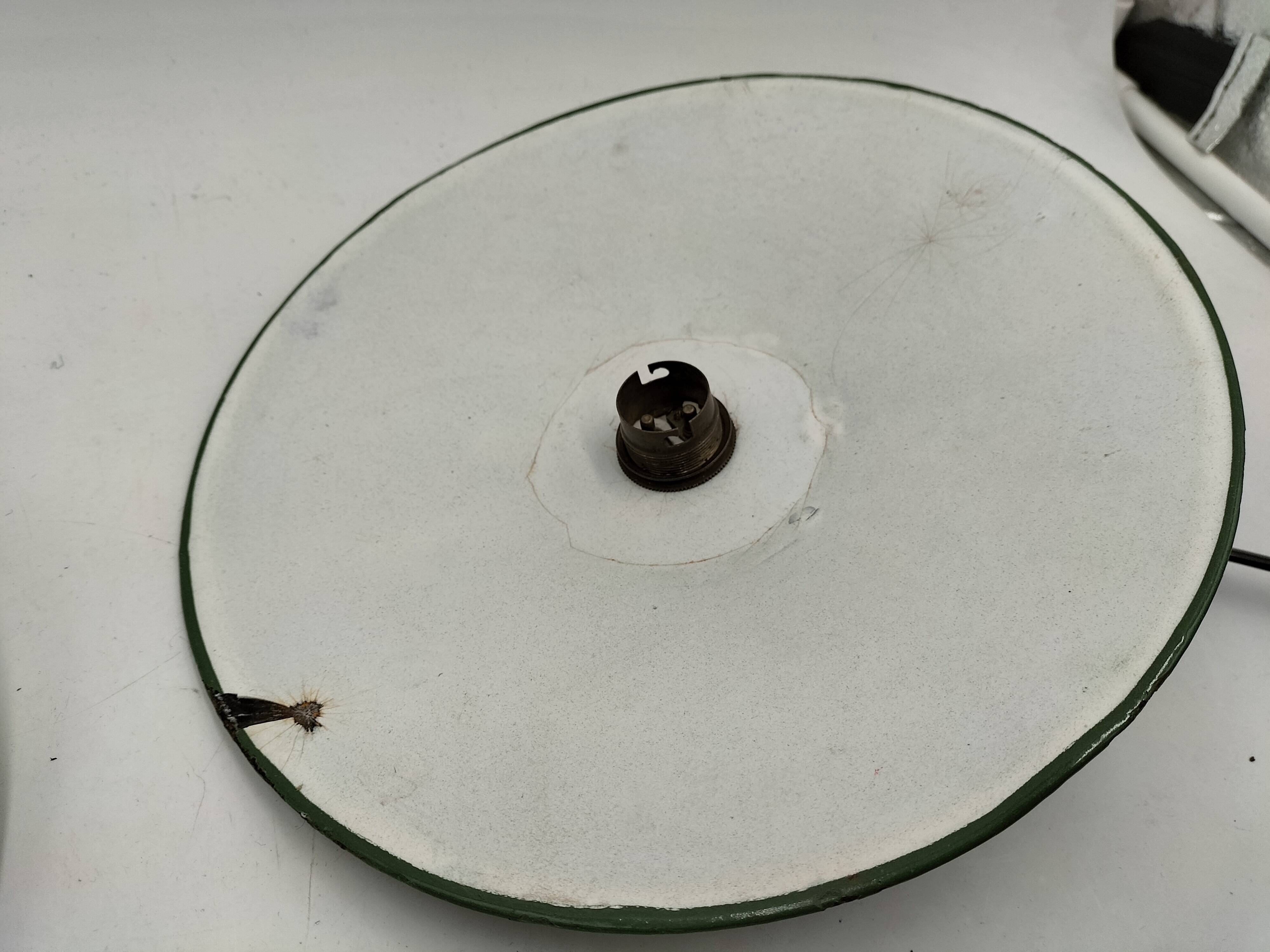 Pair of old pendant lights