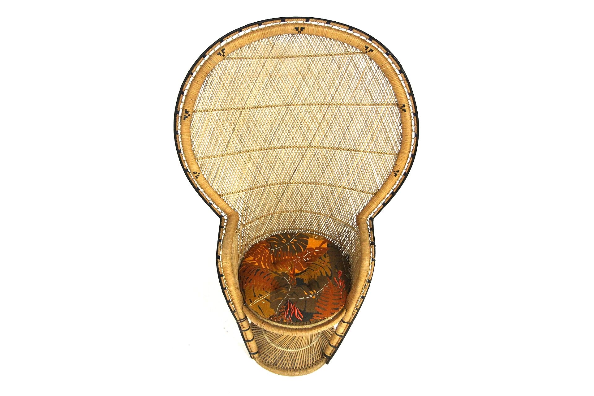 Armchair "Emmanuelle" in rattan, Sweden, 1960