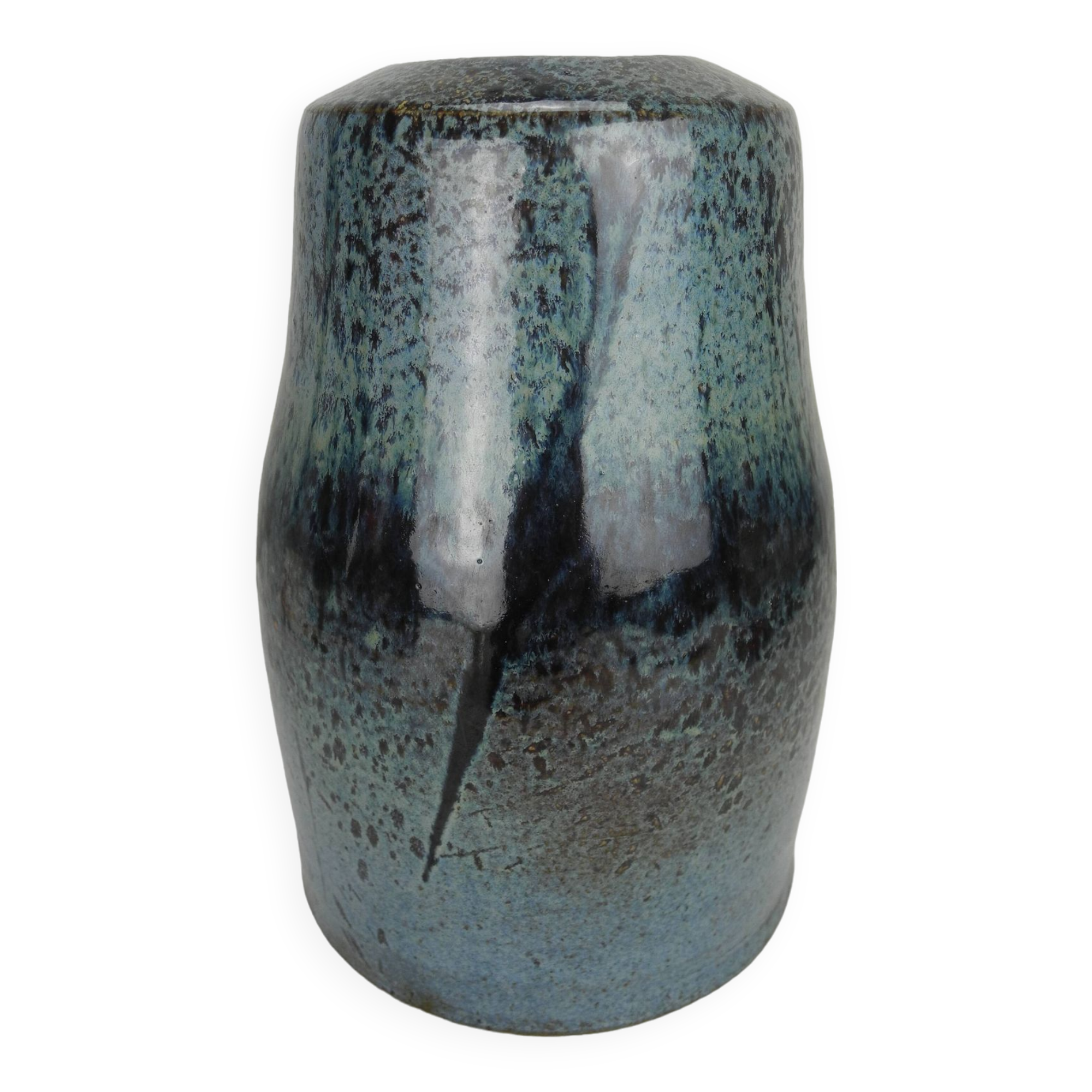 old ceramic vase Jean Yves Lemonnier vintage decor French ceramic Keramik