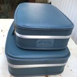2 flight attendant suitcases