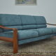 Ensemble salon en teck scandinave, années 1970, ensemble de 3