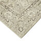 Handmade antique oriental beige rug 207 cm x 307 cm
