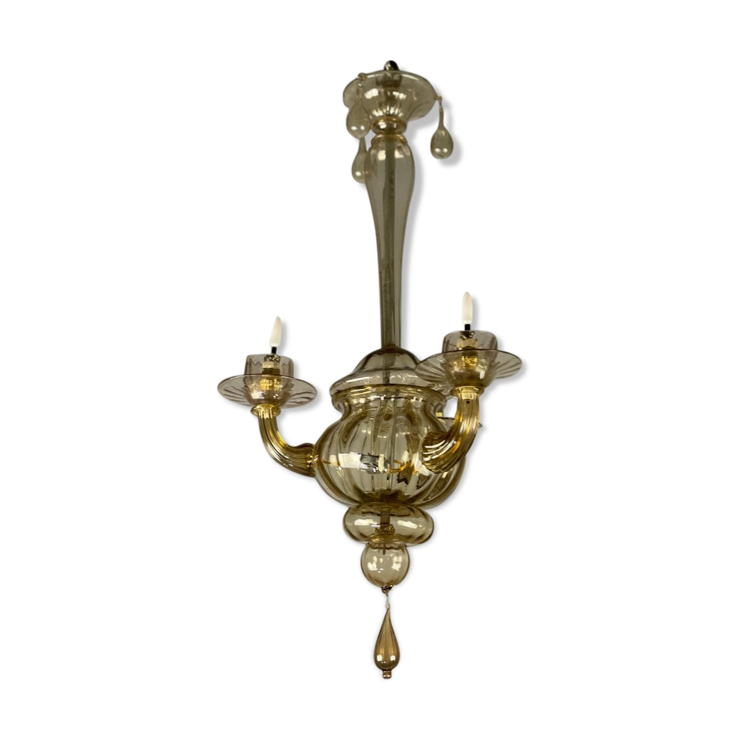 Venetian lantern made of murano glass