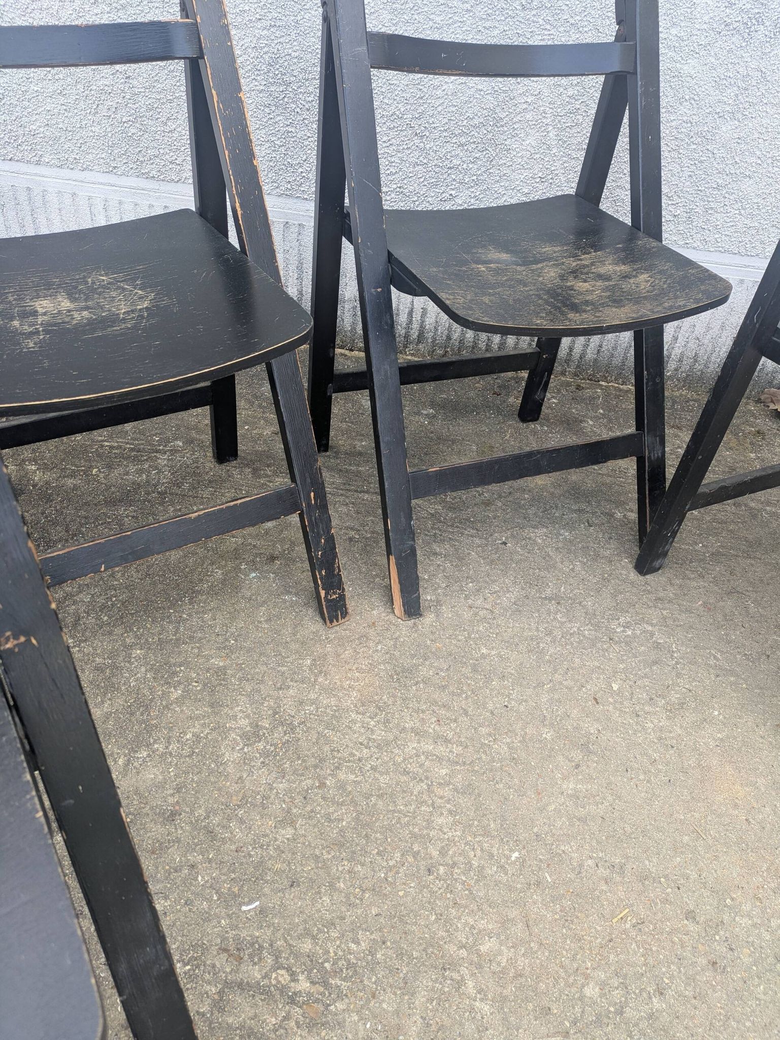 Pair of folding chairs