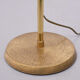 Holtkotter brass swing arm floor lamp, 1970s, germany