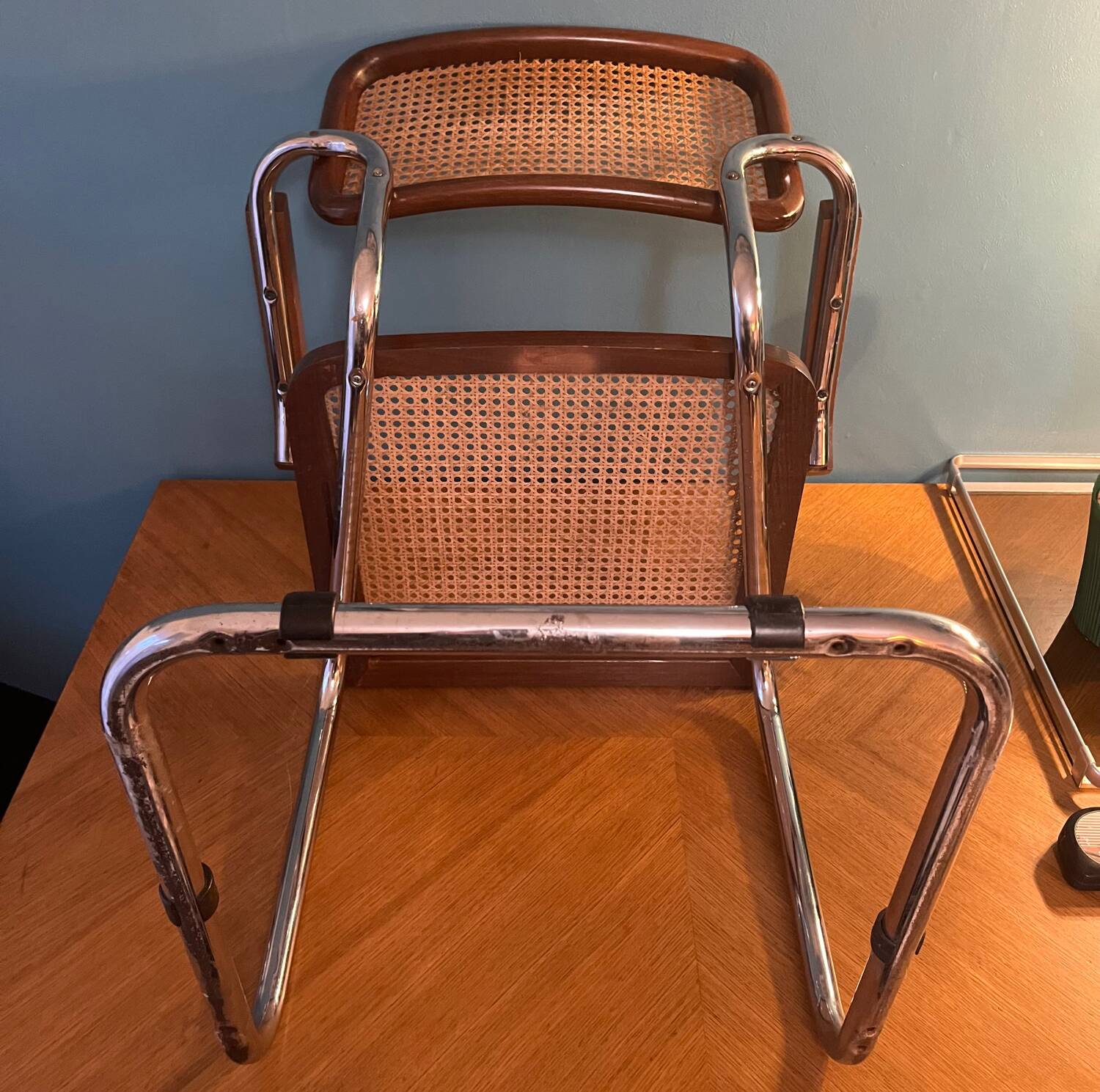 Fauteuil chaise  B 64 Marcel Breuer Cesca