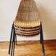 Ensemble de 5 chaises "Basket" par Gianfranco Legler, années 1950