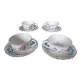 4 coffee cups Villeroy & Boch Delia with saucer