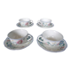 4 coffee cups Villeroy & Boch Delia with saucer