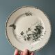 Set of 9 flat plates Terre de Fer XIXth Grand Dépôt E.Bourgeois