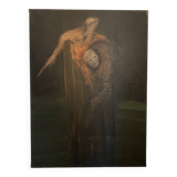 Peinture symbolique signée