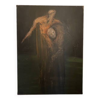 Peinture symbolique signée