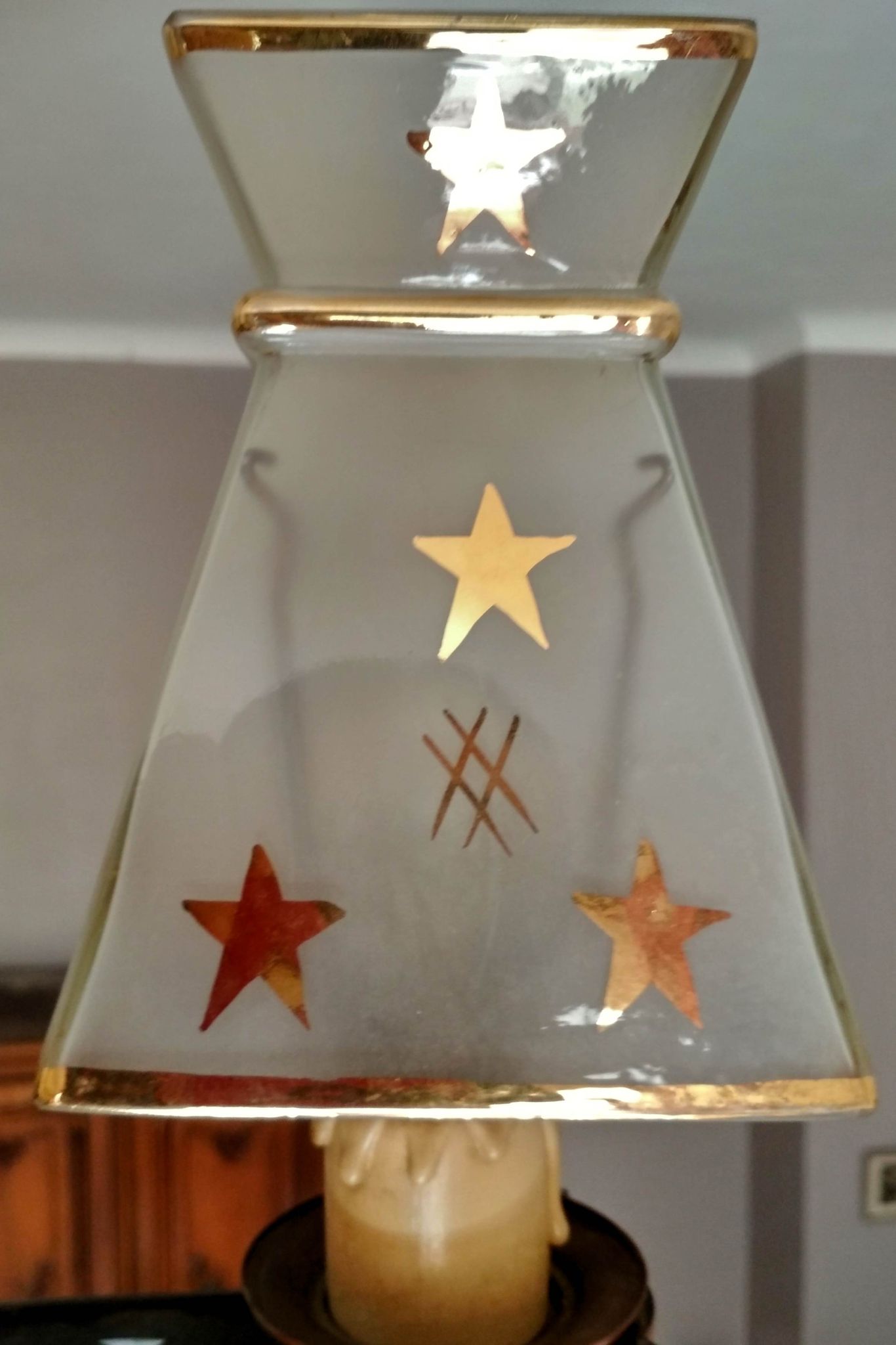Lustre rectangulaire 8 feux