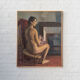 Nude painting ‘Nu’ by Louis Peyré, France, 1989