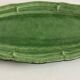 Dieulefit XXXL glazed earthenware dish with fluting 1950