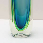 Sommerso Vase - Murano blown glass, Italy 1980