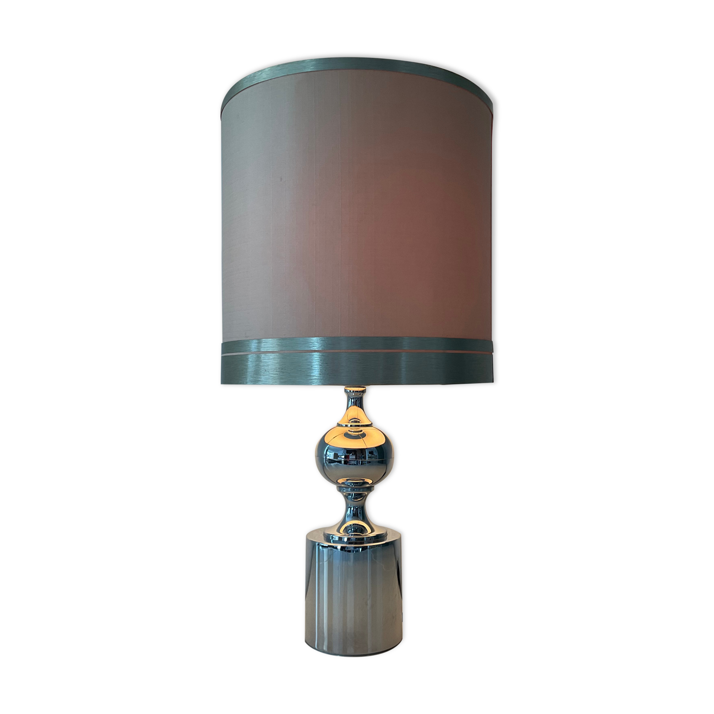Vintage lamp in chrome metal 70s