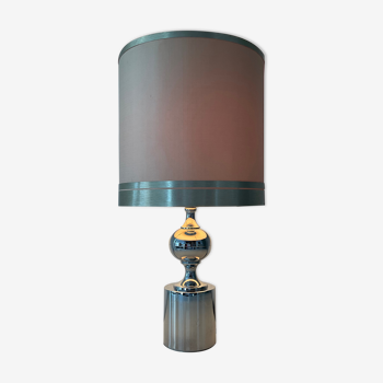 Vintage lamp in chrome metal 70s
