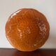Gien primefleur brown slip plate