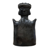 Statuette en terre cuite artisanale