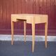 Wood desk, wood console