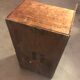 Old wood box California Santa Clara