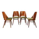 Set of four mid-century dining chairs TON 514 by Osvald Haerdtl, 1960s