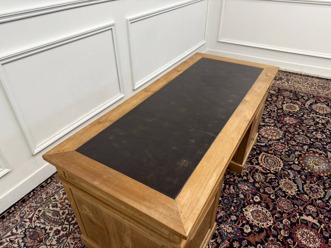 Bureau en teck classique anglais