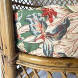 Vintage rattan armchair