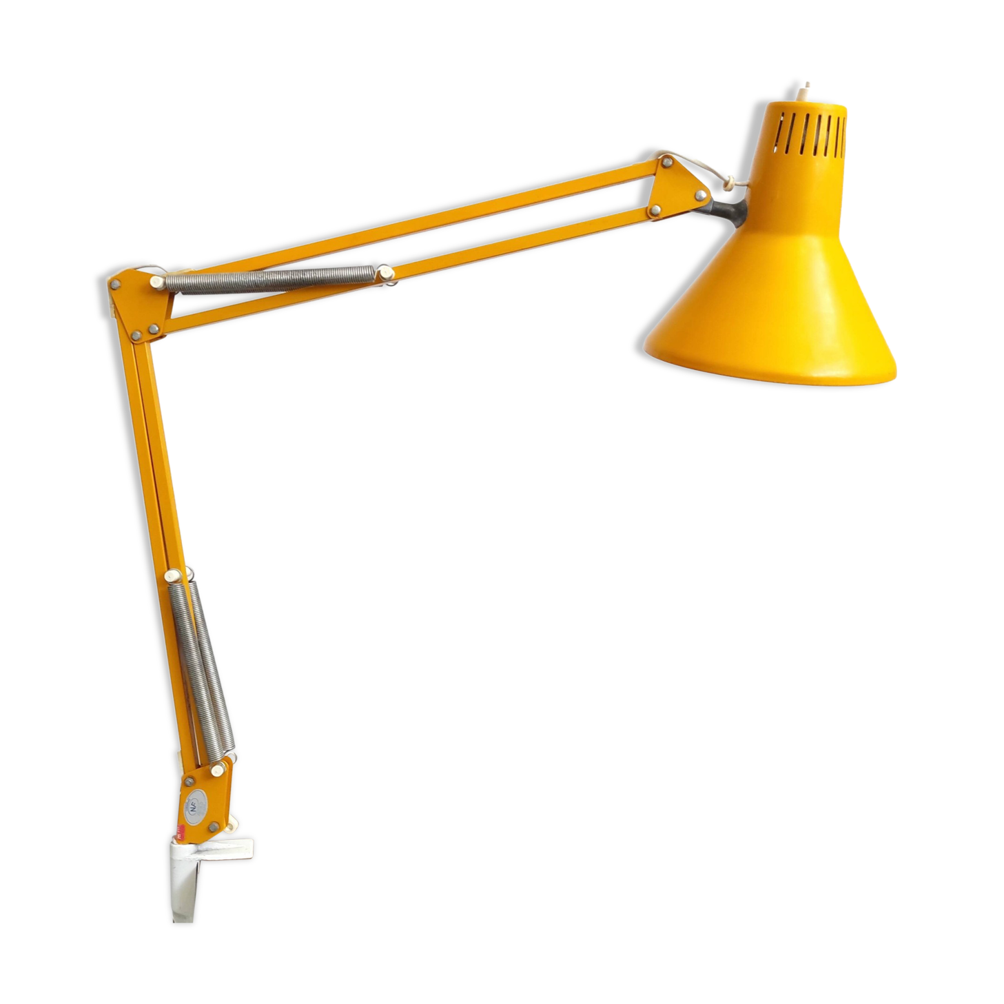 Yellow Twist Lamp, 1980