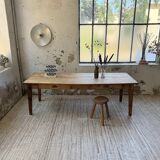 Table de ferme en pin, 1950