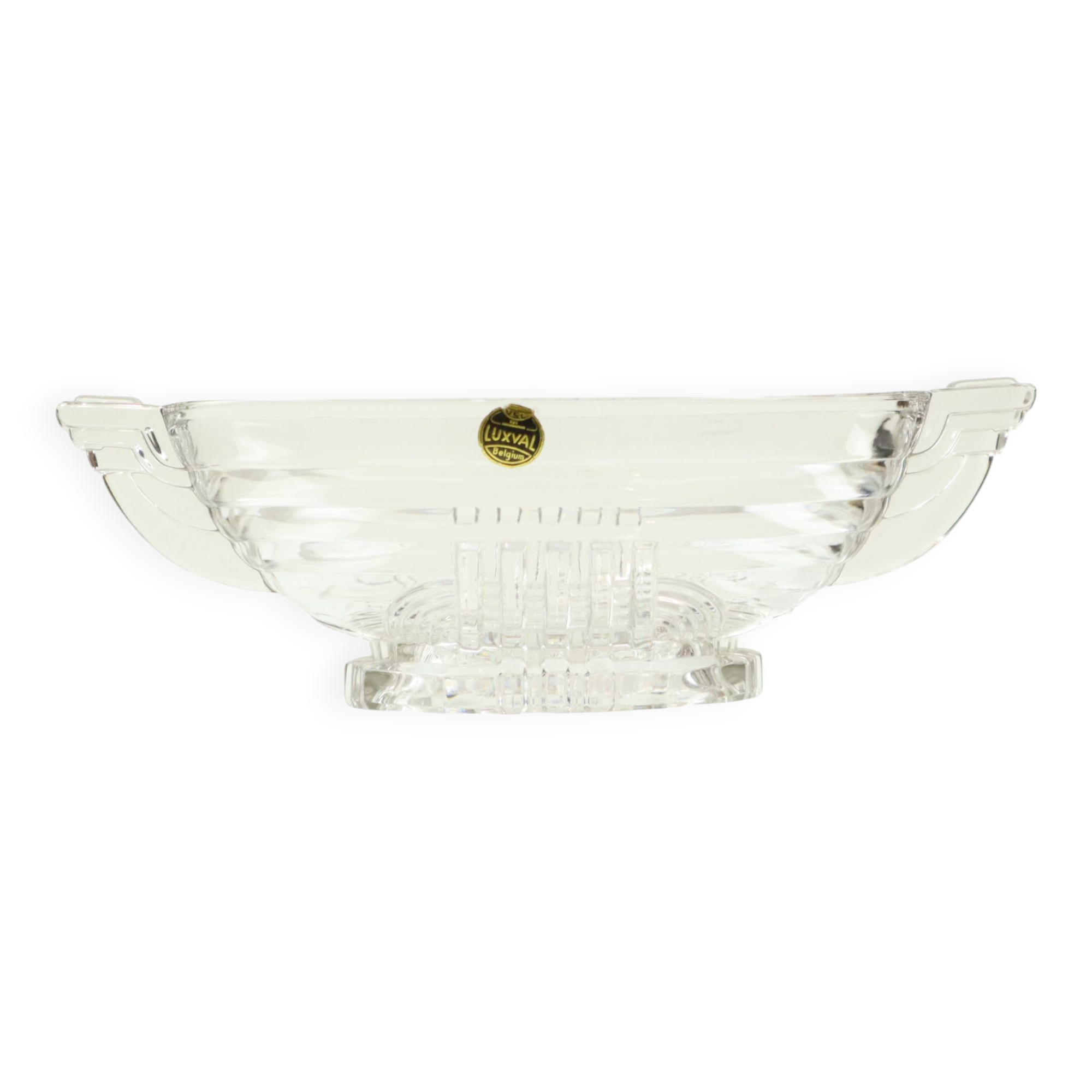 Art Deco Fruit Bowl Coupe Marcelle Val Saint Lambert 1935