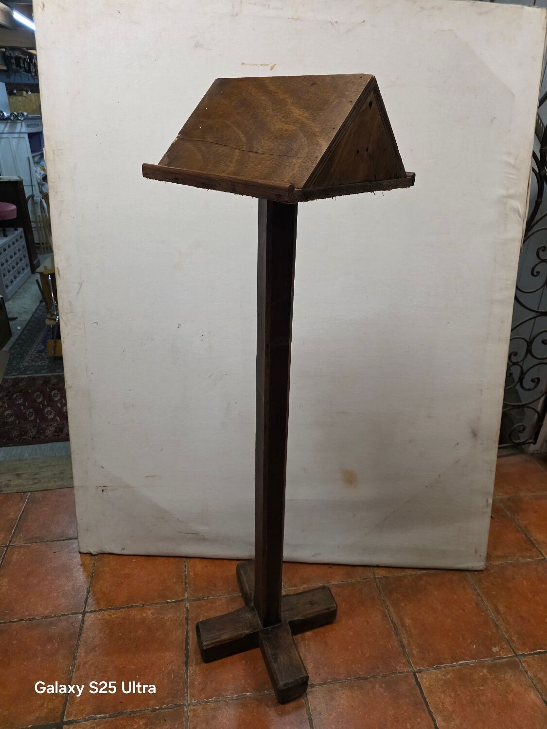 Lectern, antique conference desk