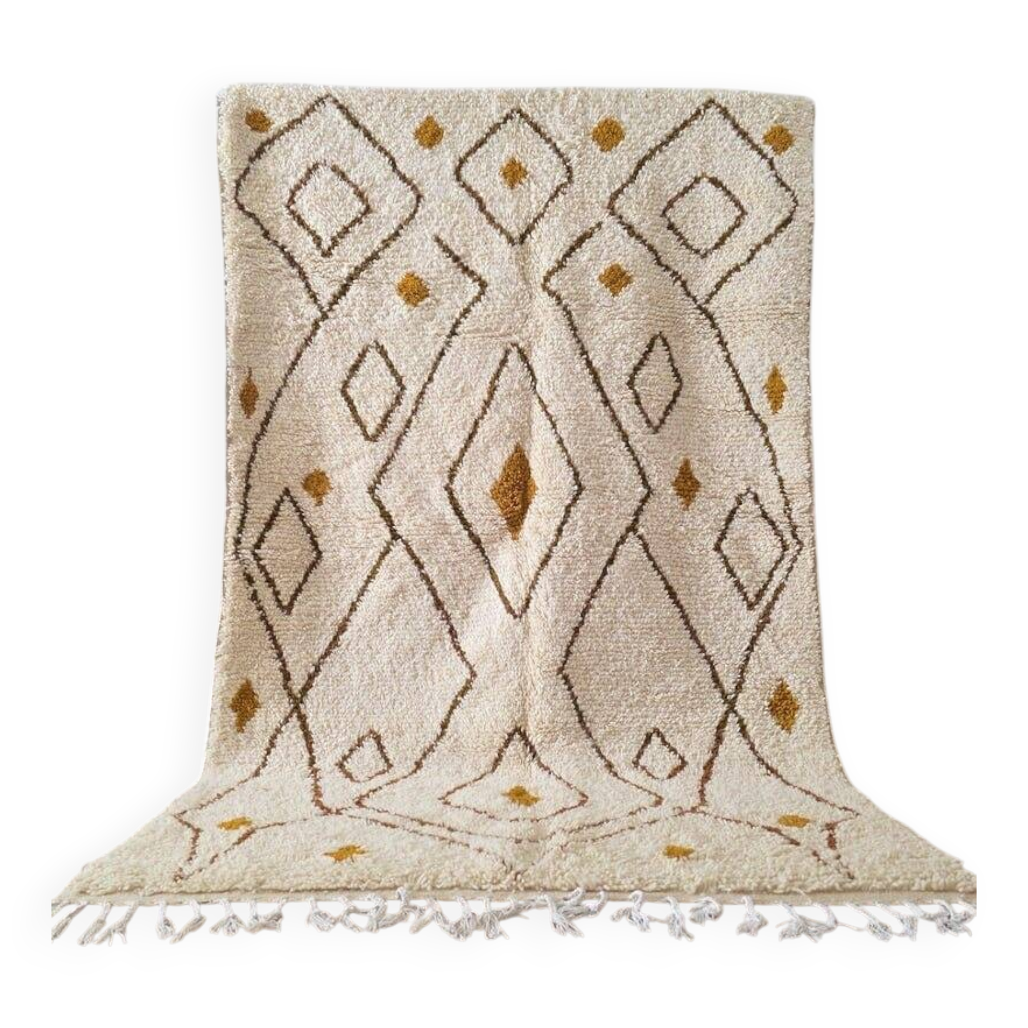 Traditional handmade Berber rug from the Atlas, 150x250 cm.