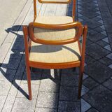 Pair of vintage chairs by johannes andersen 1960