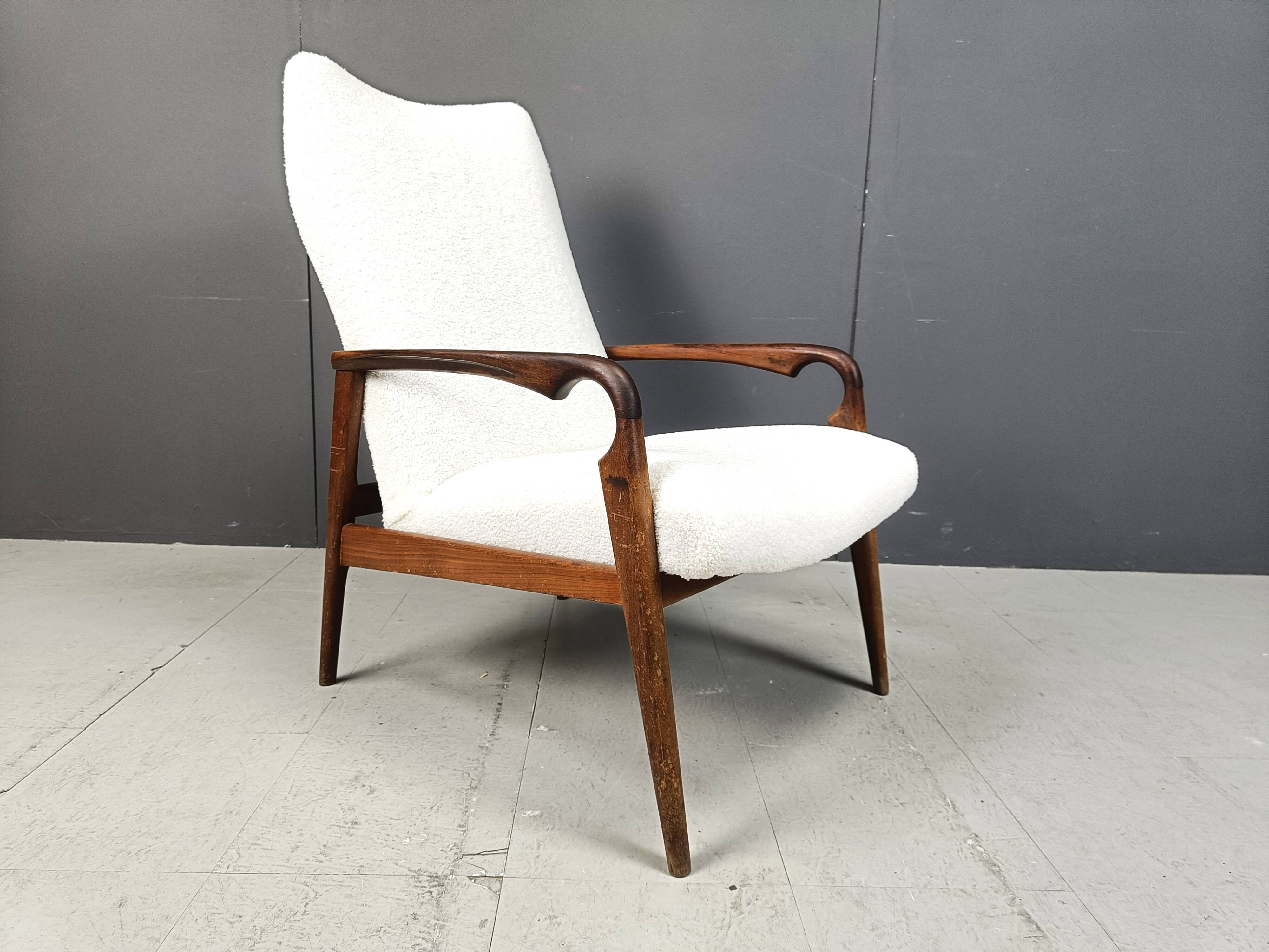 Fauteuil scandinave du milieu du siècle, années 1960