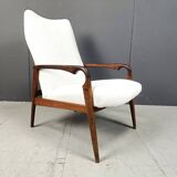 Fauteuil scandinave du milieu du siècle, années 1960