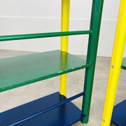 Pair of pencil-style shelves by Pierre Sala for children.