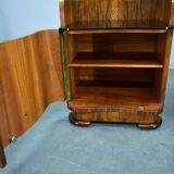 1940s pair of Art Deco bedside tables, Czechoslovakia
