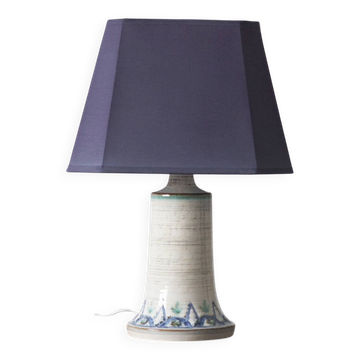 Lampe de table en céramique vintage de Søholm, Danemark, années 1960.