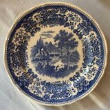 Complete service set of Burgenland blue plates Villeroy & Boch