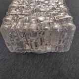 Square glass ceiling light